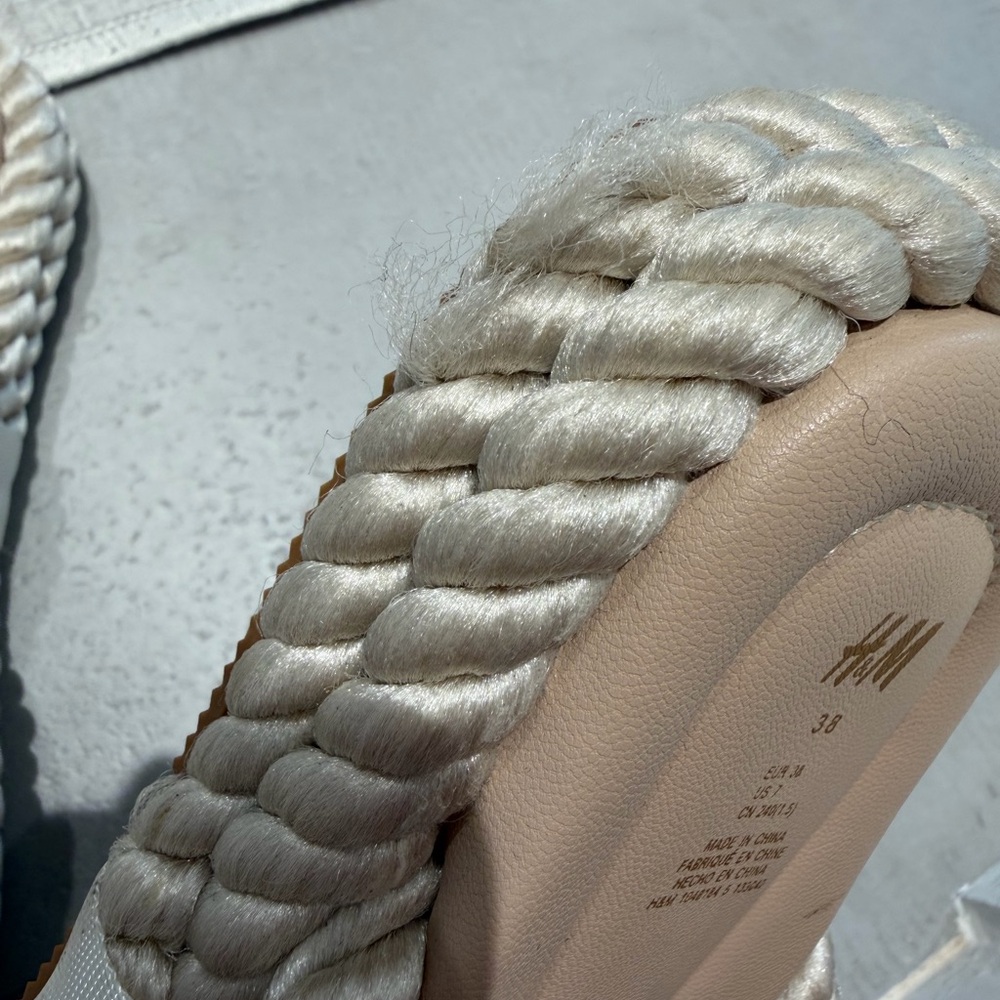 H&M Braided Rope Slide Sandals - Picture 3 of 5